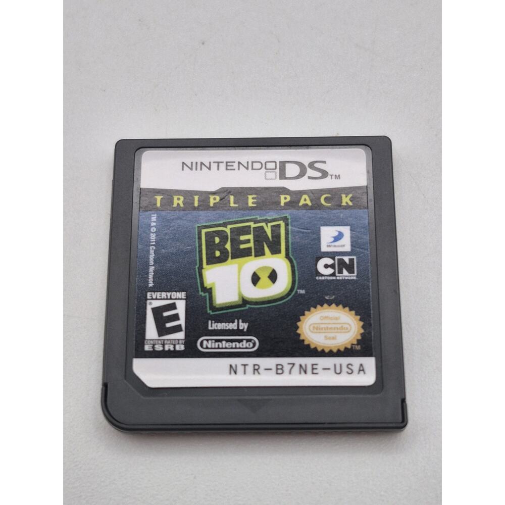 Ben 10: Triple Pack (Nintendo DS, 2011) Authentic Cartridge Only Tested Working